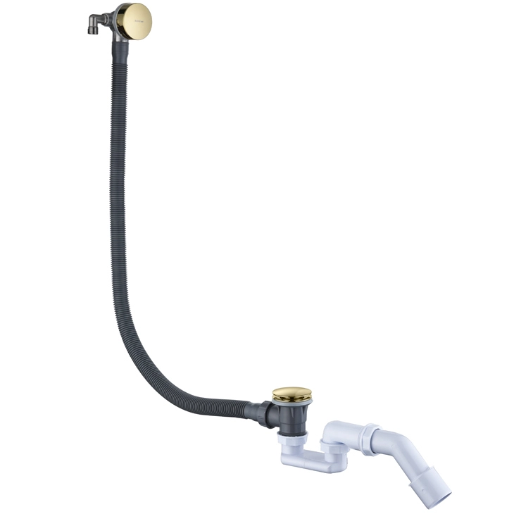 Слив-перелив для ванной Boheme Gold, 631-G