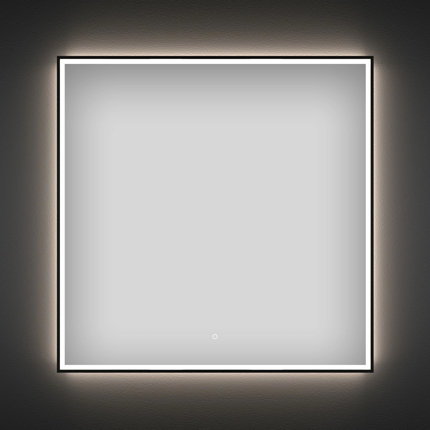 Квадратное зеркало с фронтальной LED-подсветкой Wellsee 7 Rays' Spectrum