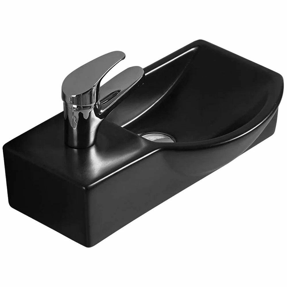 Раковина подвесная WeltWasser 40x22, WW AISBACH 7940 MT-BL