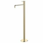 Смеситель для умывальника напольный Boheme Uno Gold, 107-G
