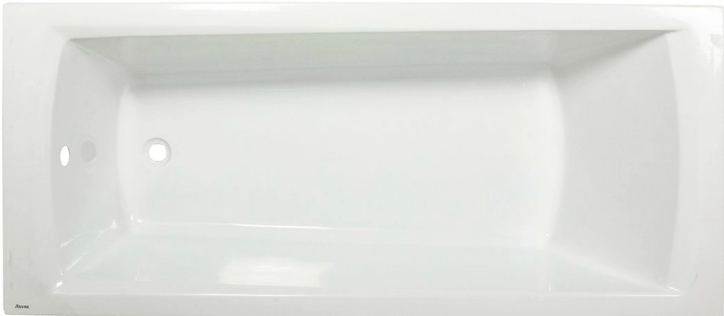Ванна Ravak Domino Plus 170x75 + опора 75 + сточный комплект хром