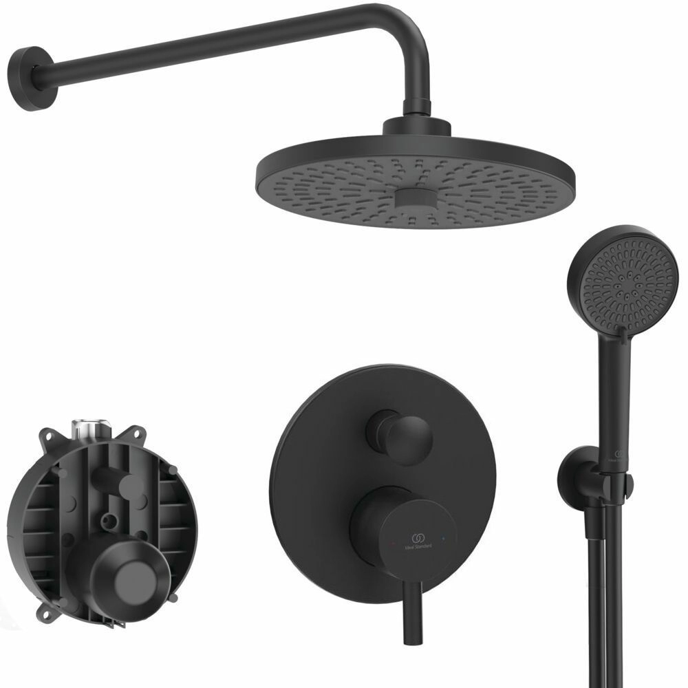 Система скрытого монтажа Ideal Standard Ceraline Black (6 in 1), SetA6939XG-6