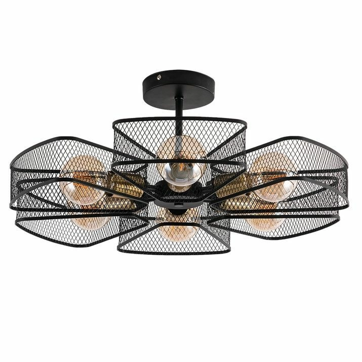 Потолочная люстра Arte Lamp Maasym, A7044PL-6BK