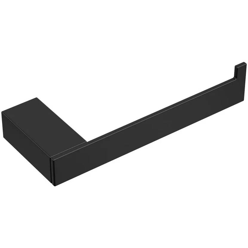 Держатель туалетной бумаги Boheme Qubic Black, 10735-B