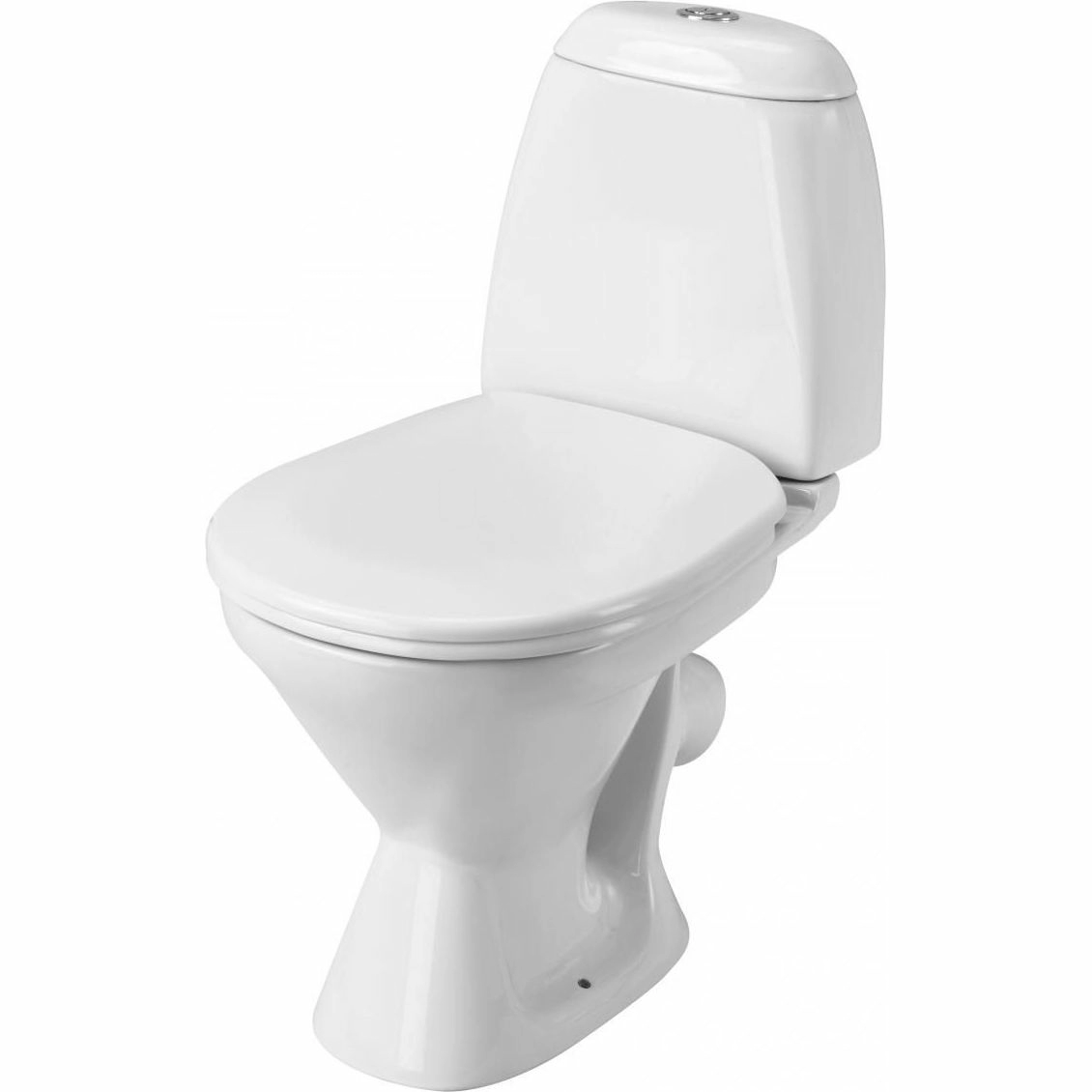 Напольный унитаз Santek Римини, 2 режима, сиденье полипропилен, 1.WH50.1.523