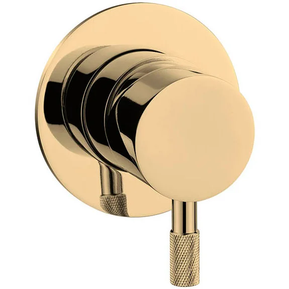Смеситель встраиваемый на 1 источник Boheme Uno Gold, 627-G