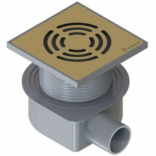 Точечный трап Boheme Smartline Matt Gold 984