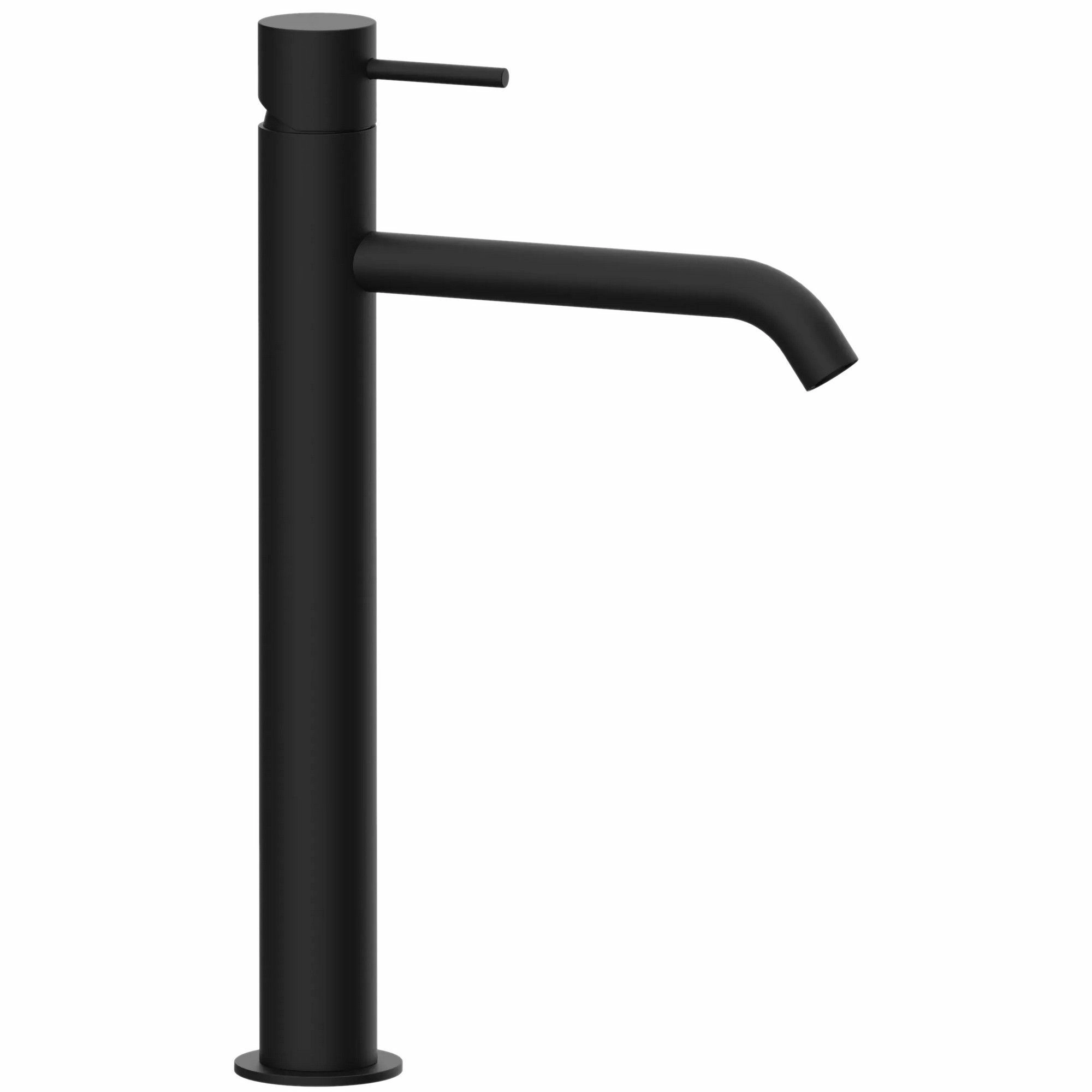 Смеситель для раковины высокий Remer X Style черный матовый, X11LXLNO