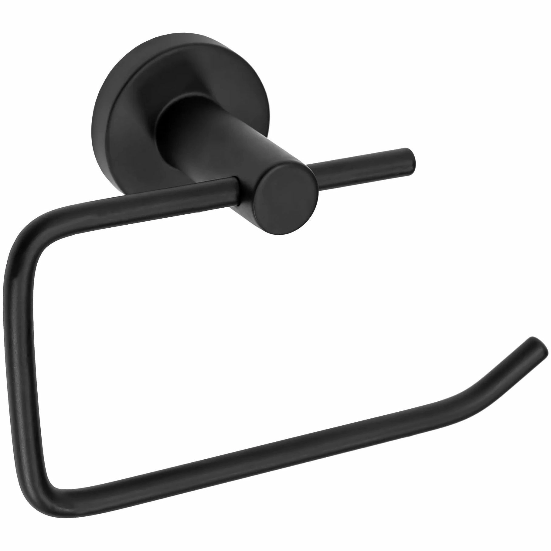 Держатель для туалетной бумаги Rea Black, REA-77004