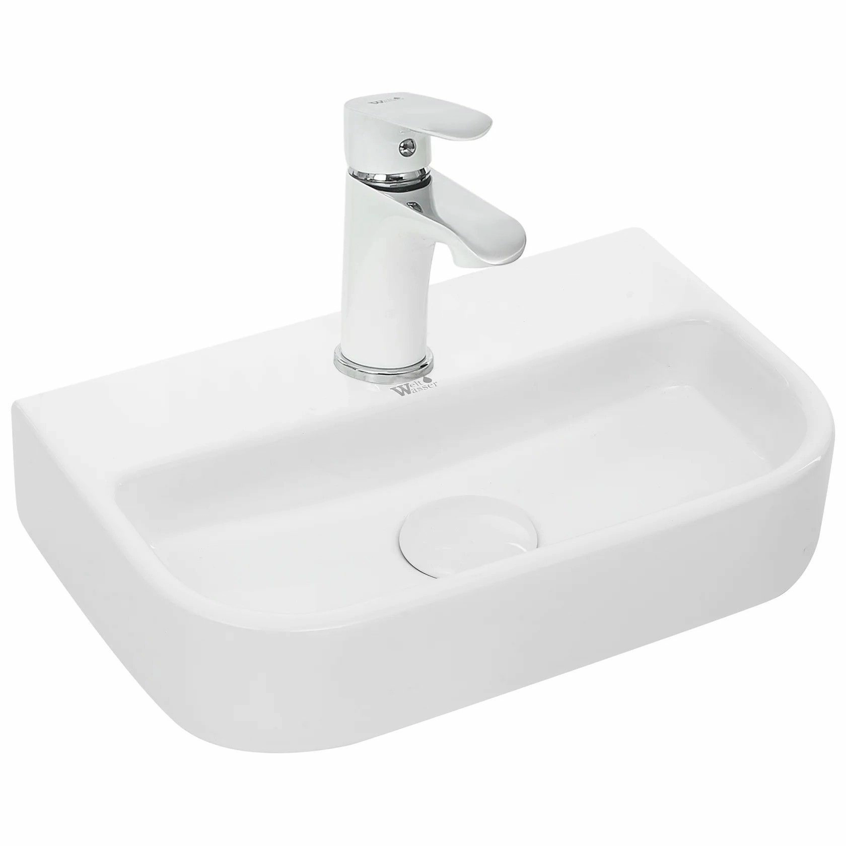 Раковина подвесная WeltWasser 38x24.5, WW AISBACH 5075