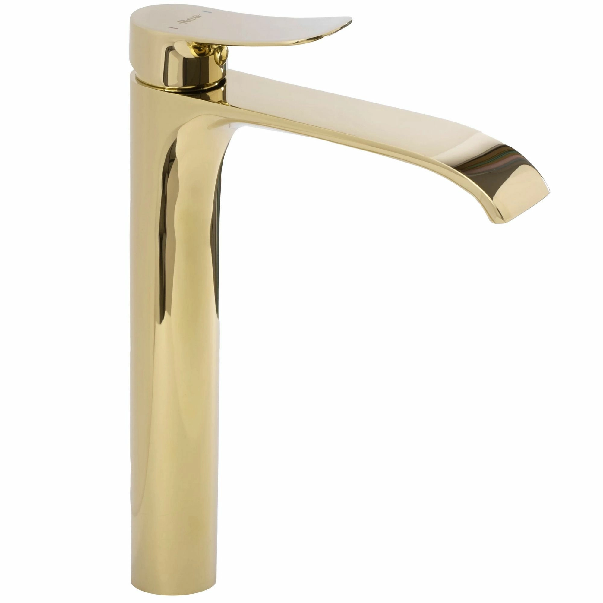 Смеситель для умывальника высокий Rea Dart Gold, REA-B5651