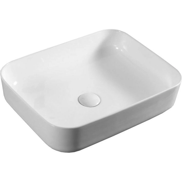 Раковина керамическая накладная Belbagno 50x39, BB1304
