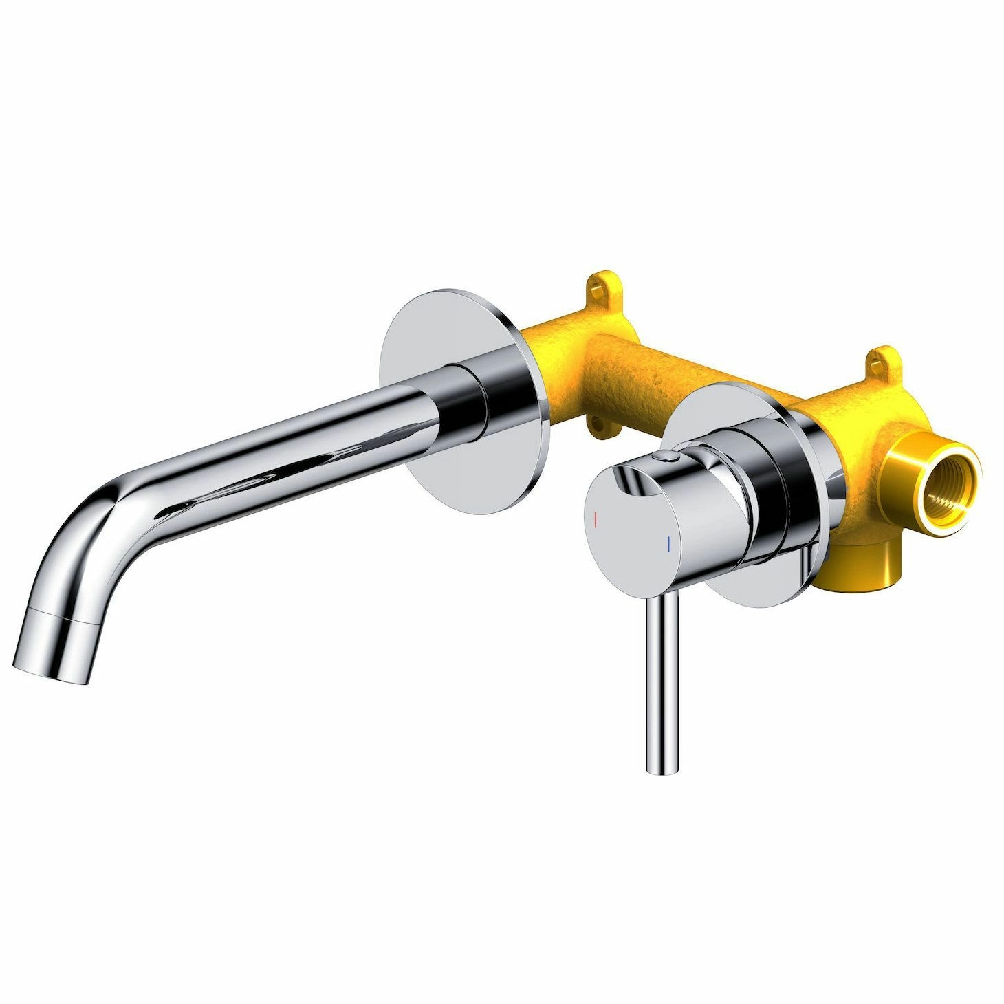 Смеситель для раковины встроенный Timo Saona Chrome, 2372/00SM