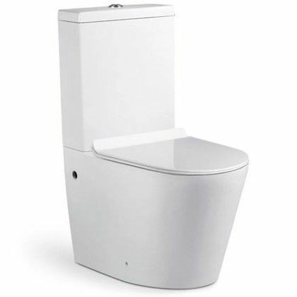 Унитаз напольный пристенный Timo Rimless Inary, TK-501