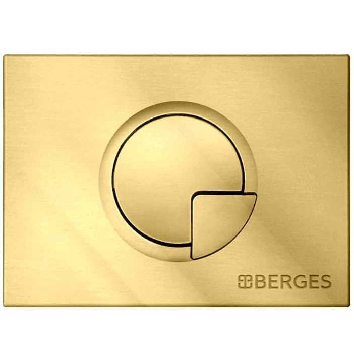 Кнопка для инсталляции Berges Novum R9 золото глянец, 040029
