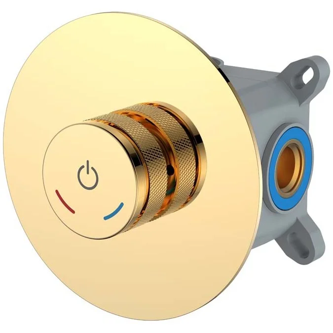 Смеситель автоматический на 1 функцию Boheme Tech Gold, 154-4-G