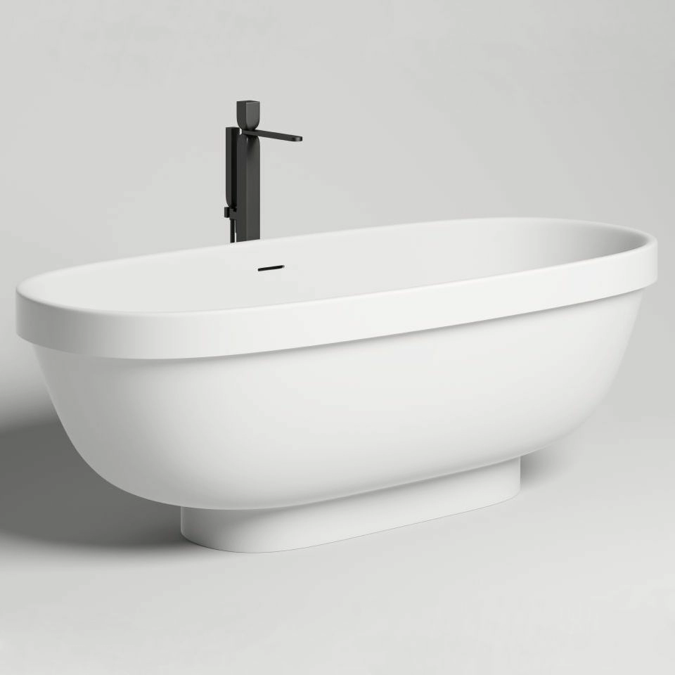  Ванна отдельностоящая Salini Greca 180x80 (S-Stone, матовый), 103121M