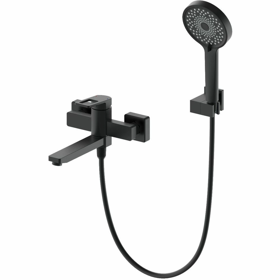 Смеситель для ванны с душем Wonzon & Woghand черный матовый, WW-88639010-MB