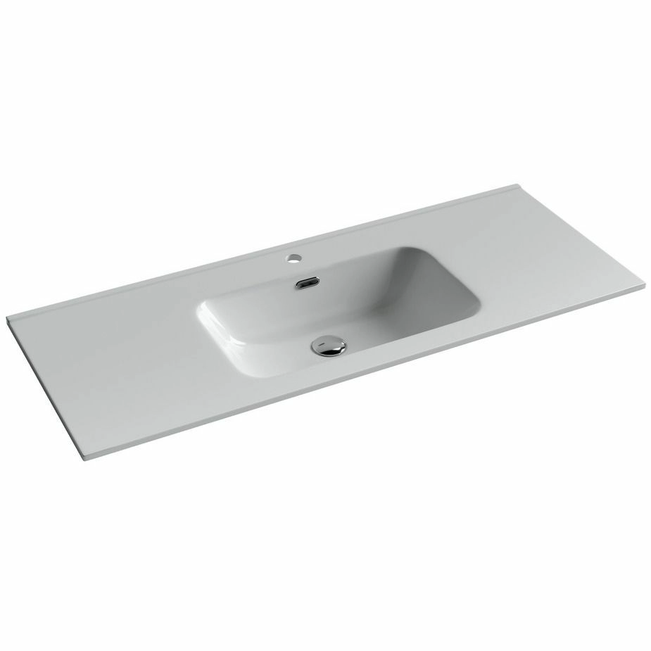 Умывальник накладной прямоугольный CeramicaNova Element 121x46.5, CN7006