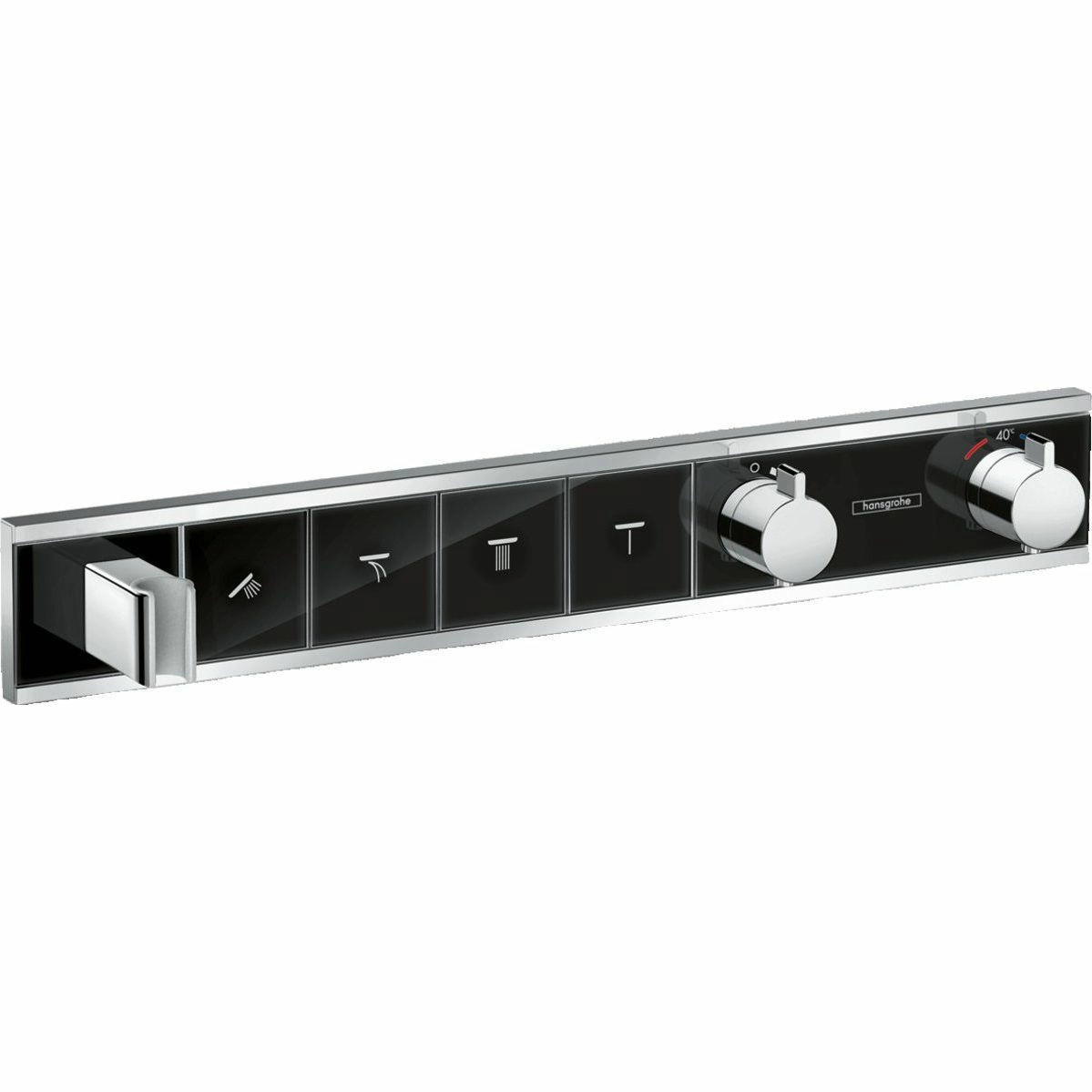Термостат скрытого монтажа с 4 кнопками Hansgrohe RainSelect, 15357600