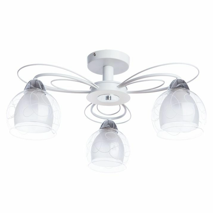 Потолочная люстра Arte Lamp Sansa, A7585PL-3WH