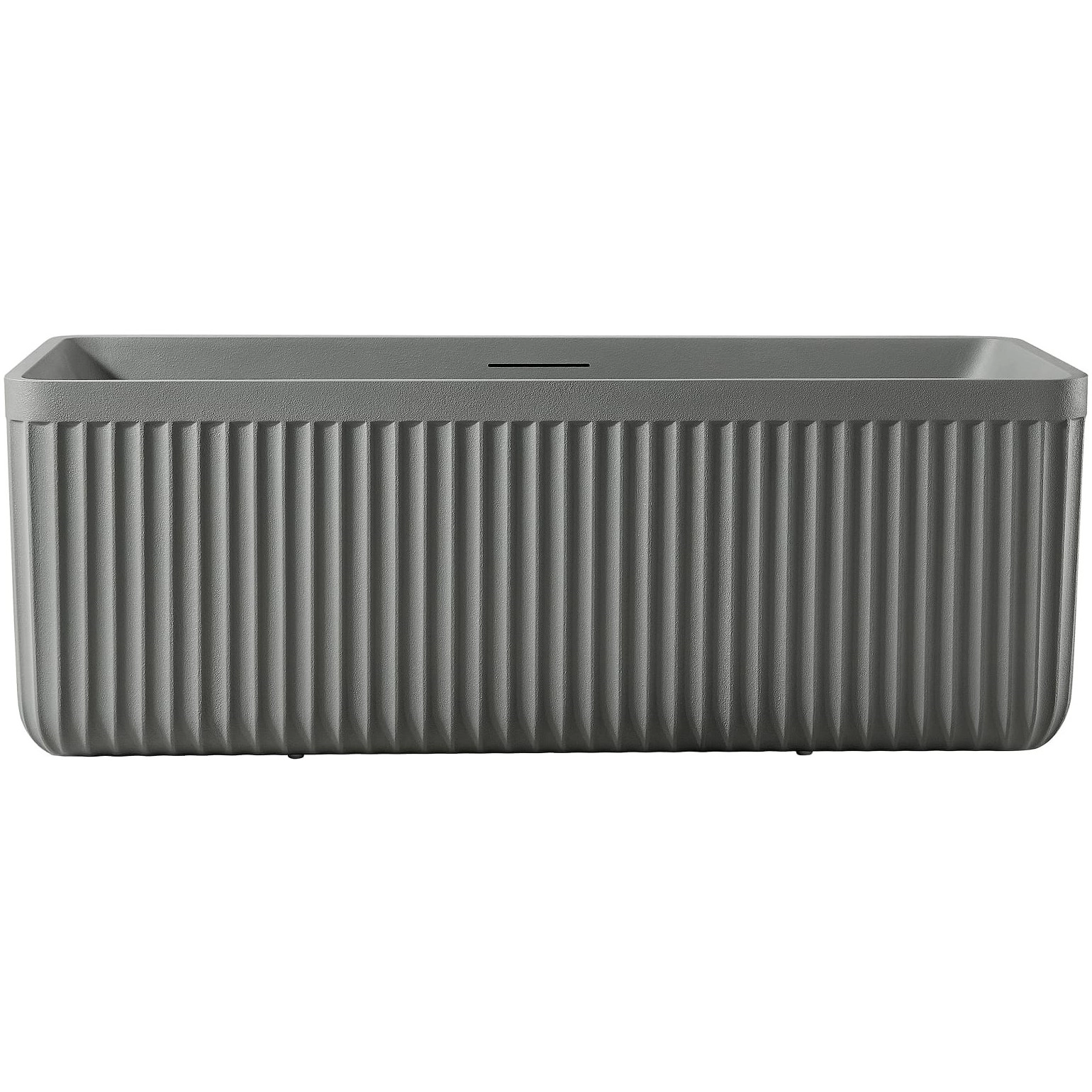 Ванна из искусственного камня Altrobagno Чинция (Cinzia) 170x75, ALTROBAGNOCinzia090109CementGrey