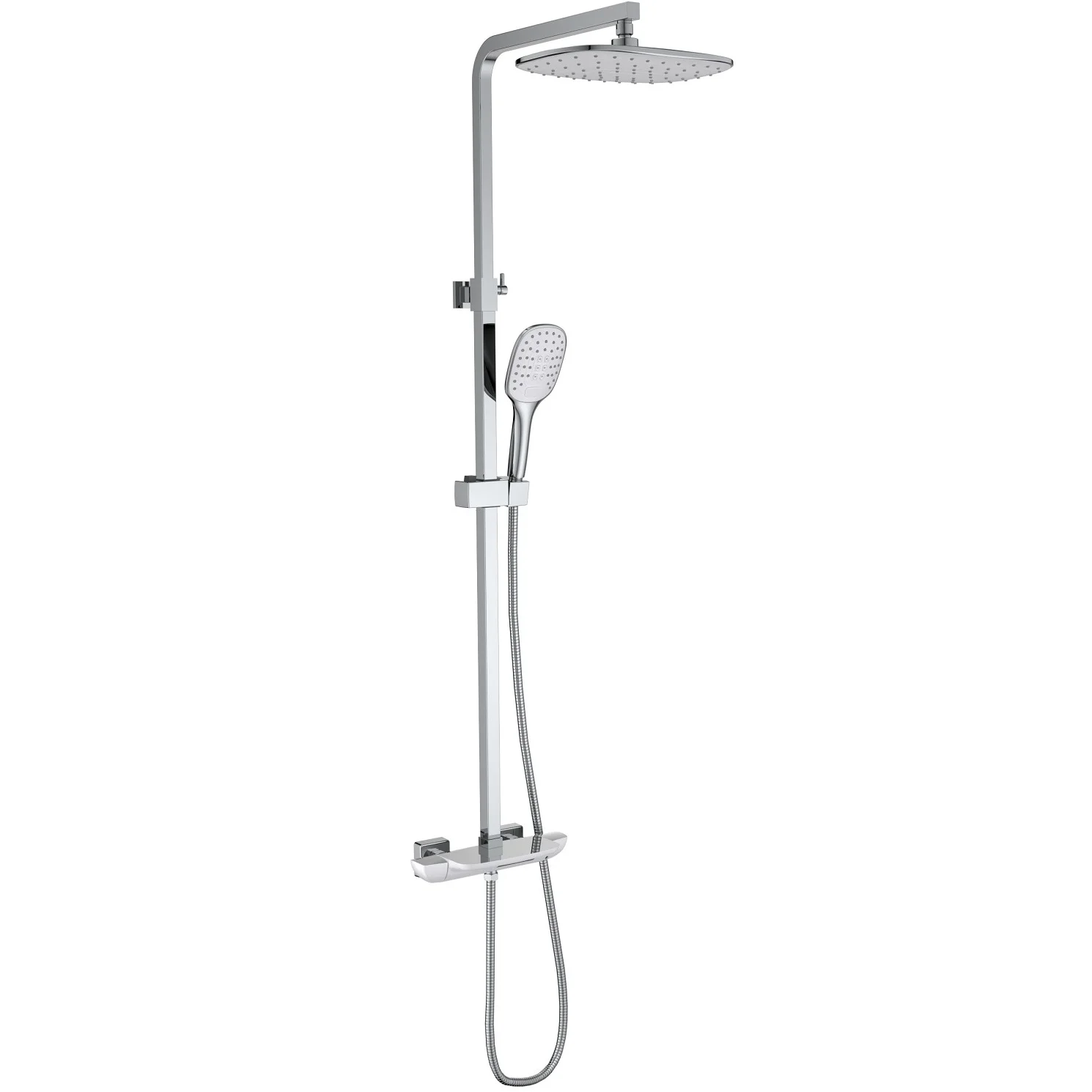 Душевая система Timo Helmi Chrome/White, SX-1170/00-16