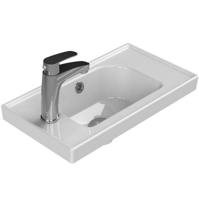 Умывальник подвесной/мебельный CeraStyle Frame Mini 50x28