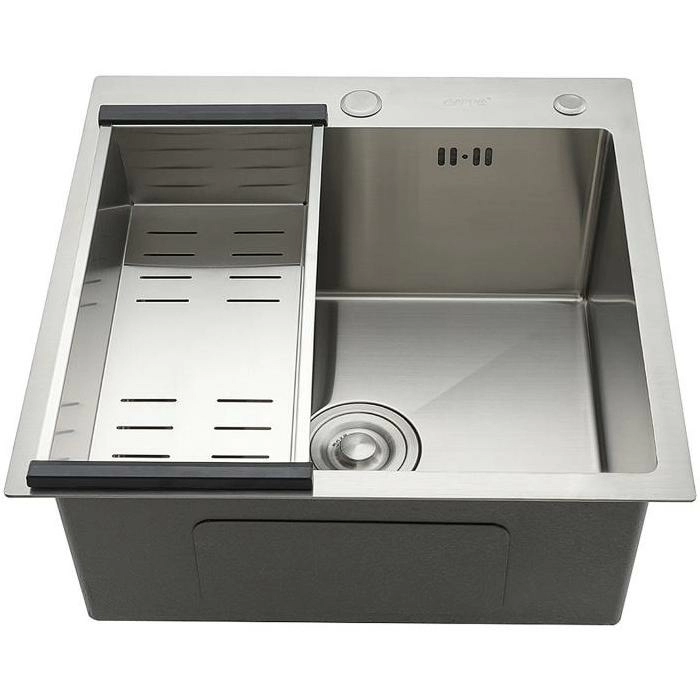 Кухонная мойка с коландером Gappo 50x50, GS5050