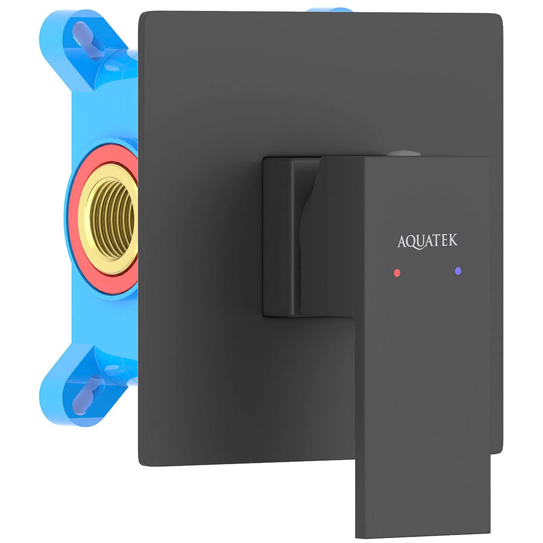 Смеситель для душа 1 режим Aquatek Либра, AQ1666MB
