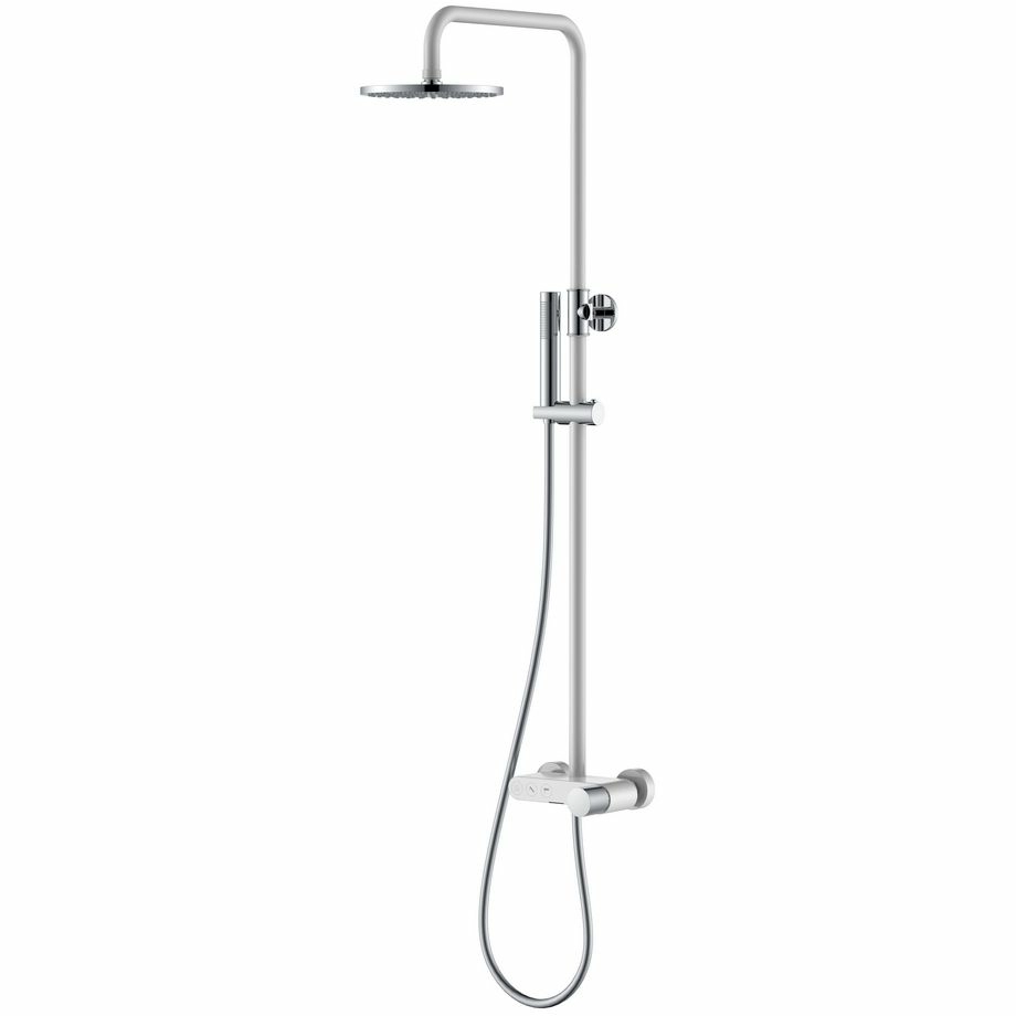 Стойка для душа Boheme Stick Diamond White/Chrome, 128-WCR