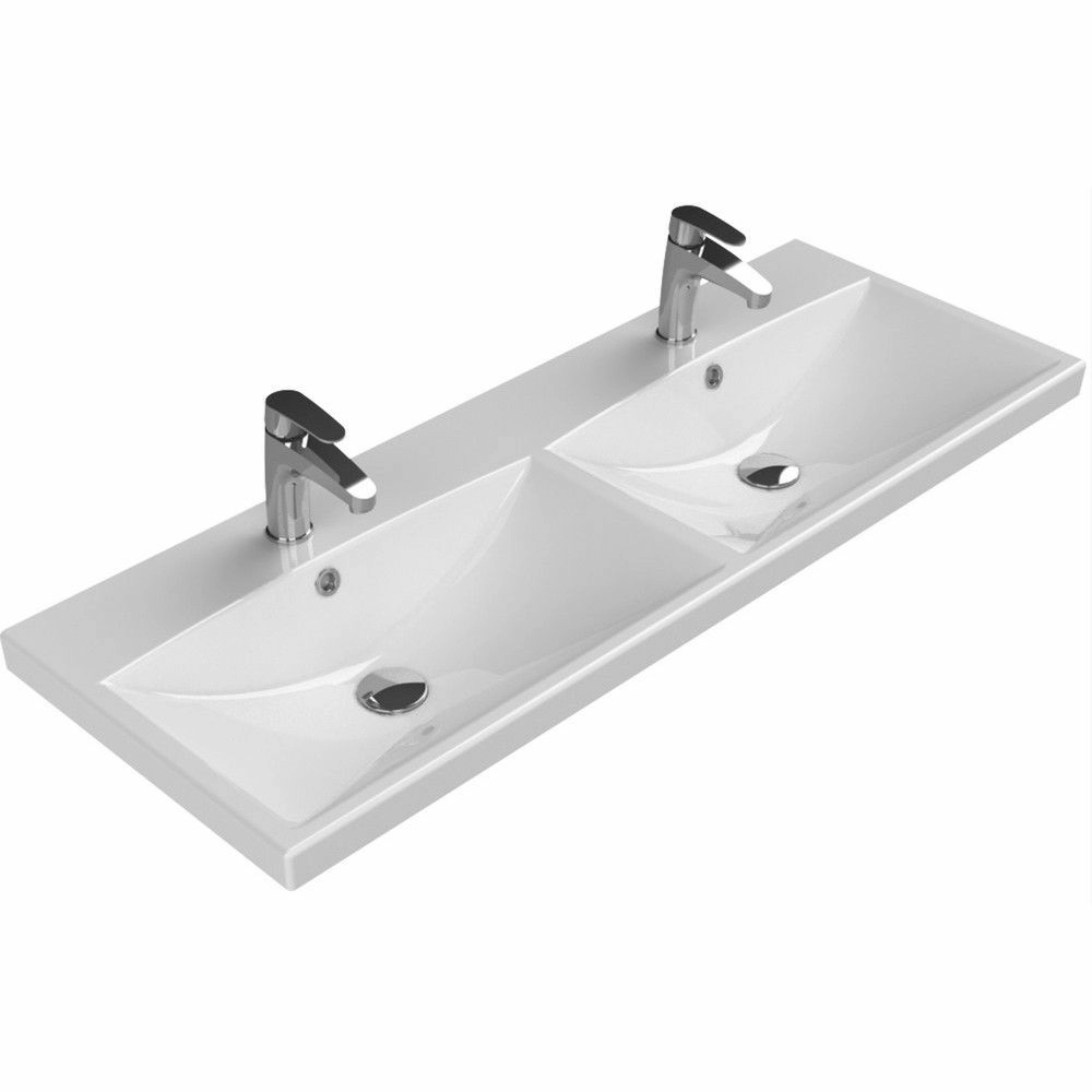 Керамическая раковина BelBagno 120x45, BB-0325-120-2-LVB