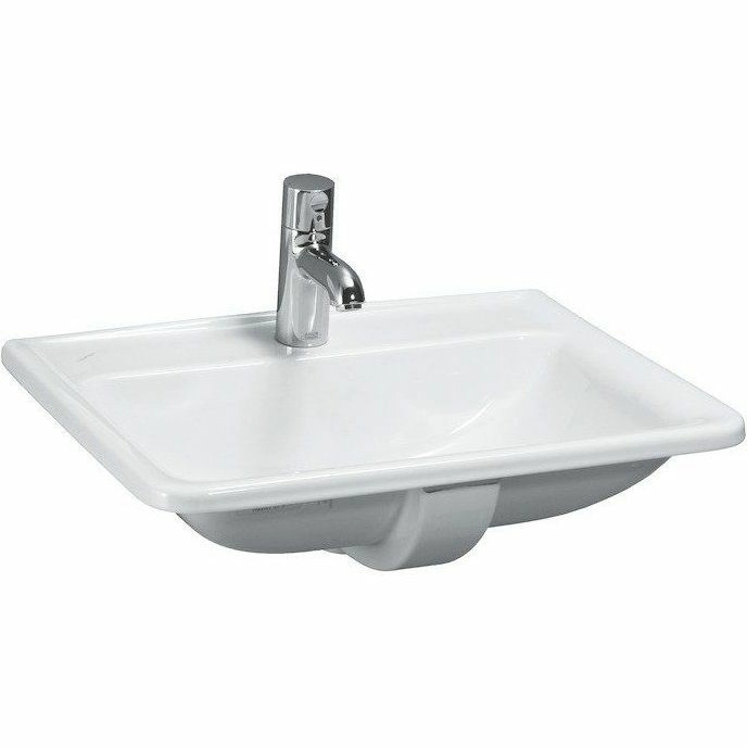 Накладная прямоугольная раковина Laufen Pro 56x44, 8.1396.1.000.104.1