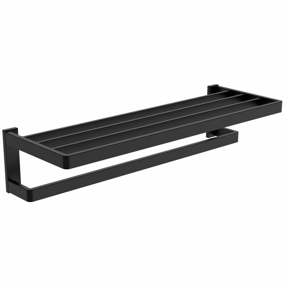 Полка для полотенец Abber Westen AA1758B черная матовая