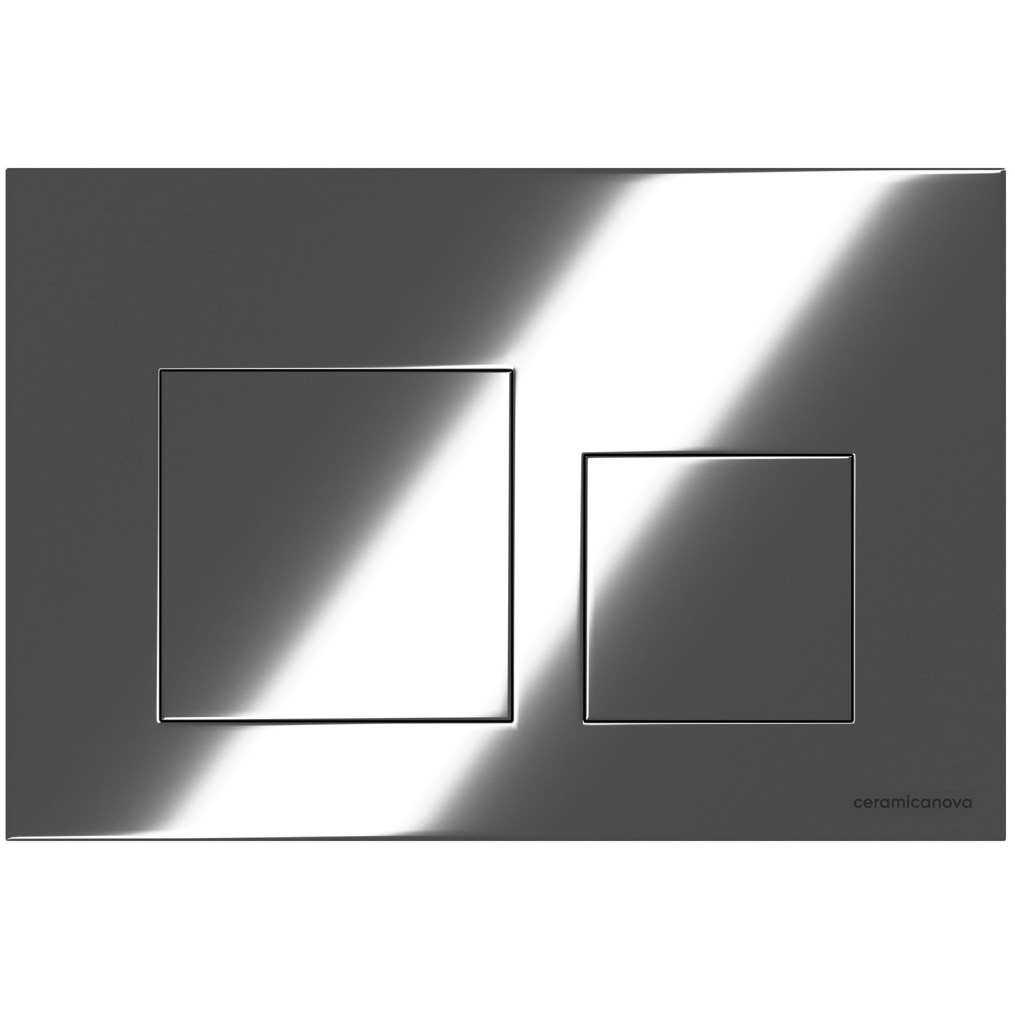 Кнопка смыва CeramicaNova Balance Square, CN12-002CH