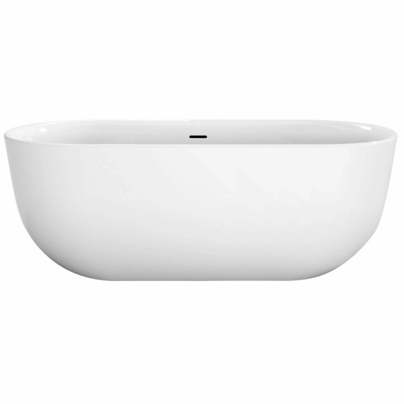 Отдельностоящая овальная акриловая ванна Belbagno BB706