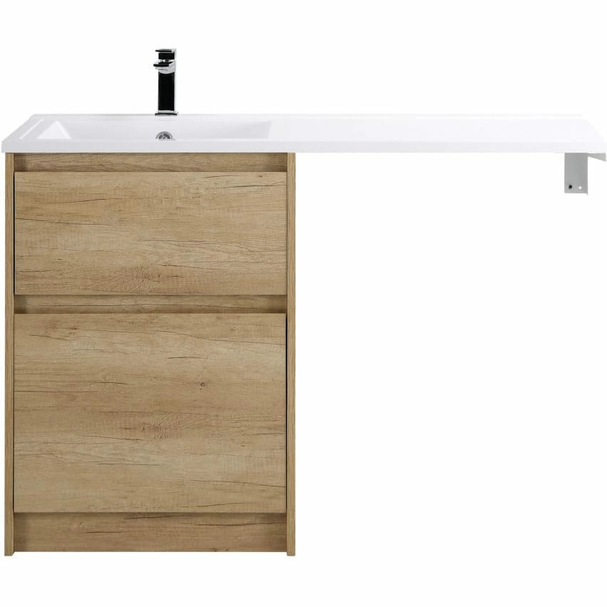 База под раковину напольная BelBagno Kraft 120 Rovere Nebrasca Nature, KRAFT-LVD-580/1200-2C-PIA-RNN