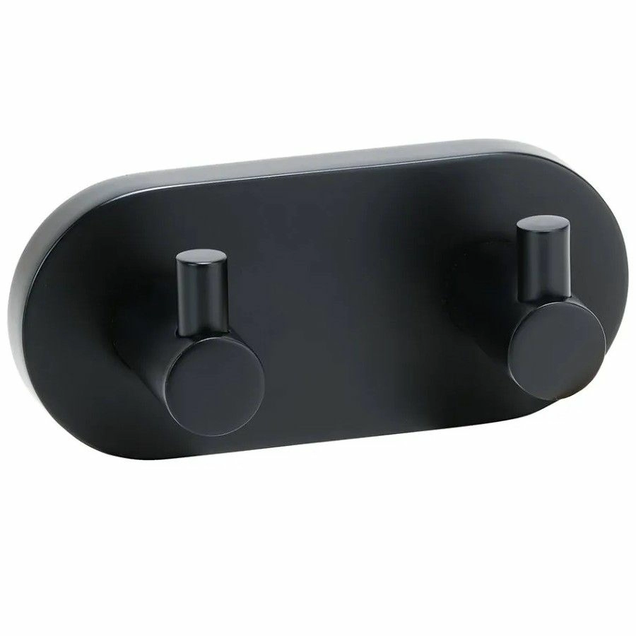 Планка на 2 крючка Bemeta Dark, 104405200