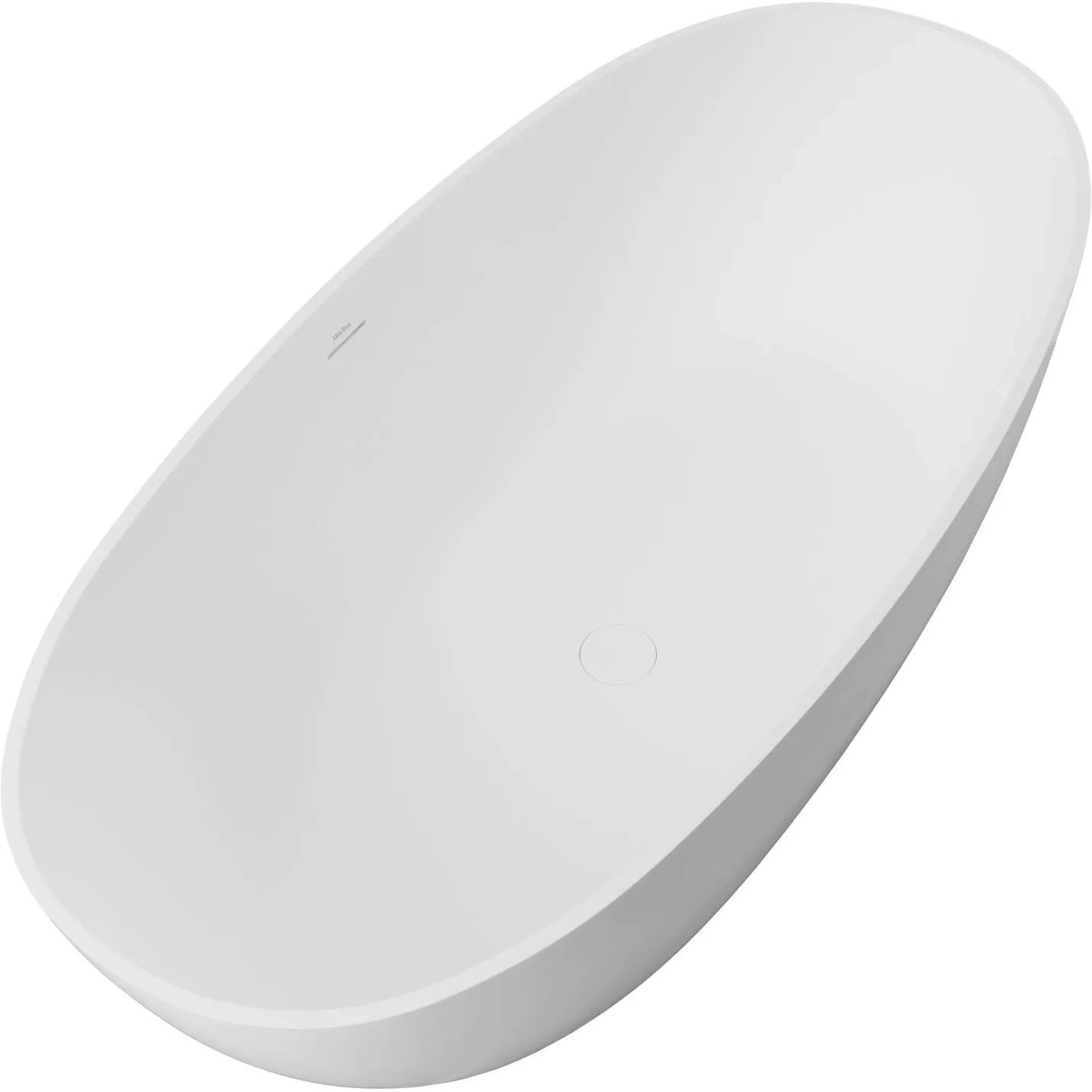 Ванна из искусственного камня Allen Brau Krion Ova 170x80, 2.35003.21