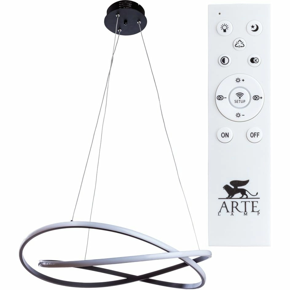 Подвесная люстра Arte Lamp Swing, A2522SP-2BK