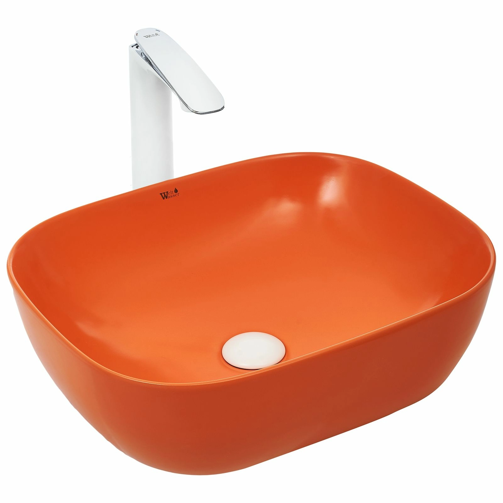 Раковина накладная WeltWasser 49x39.5, WW ELBACH 2143 MO