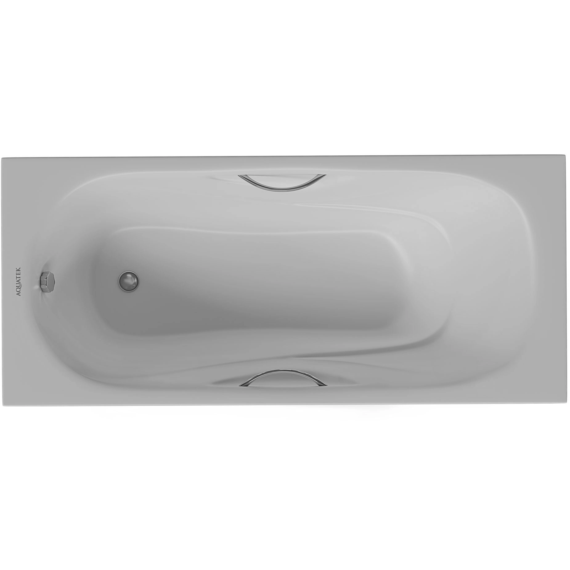 Ванна чугунная с ручками Aquatek Гамма 150x75, AQ8050FH-00