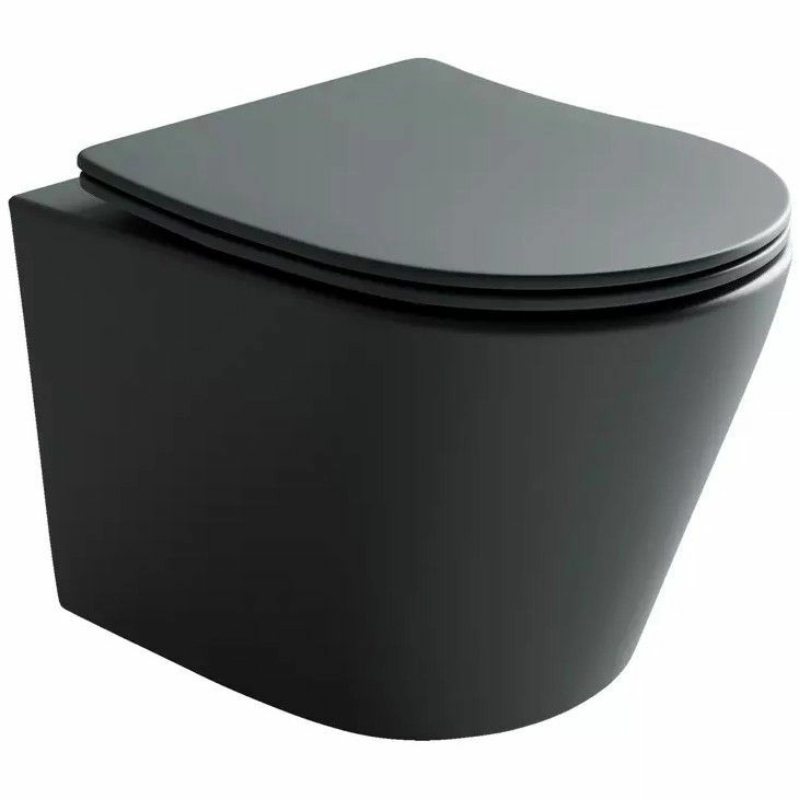 Унитаз подвесной CeramicaNova Balerica, CN6000MDH