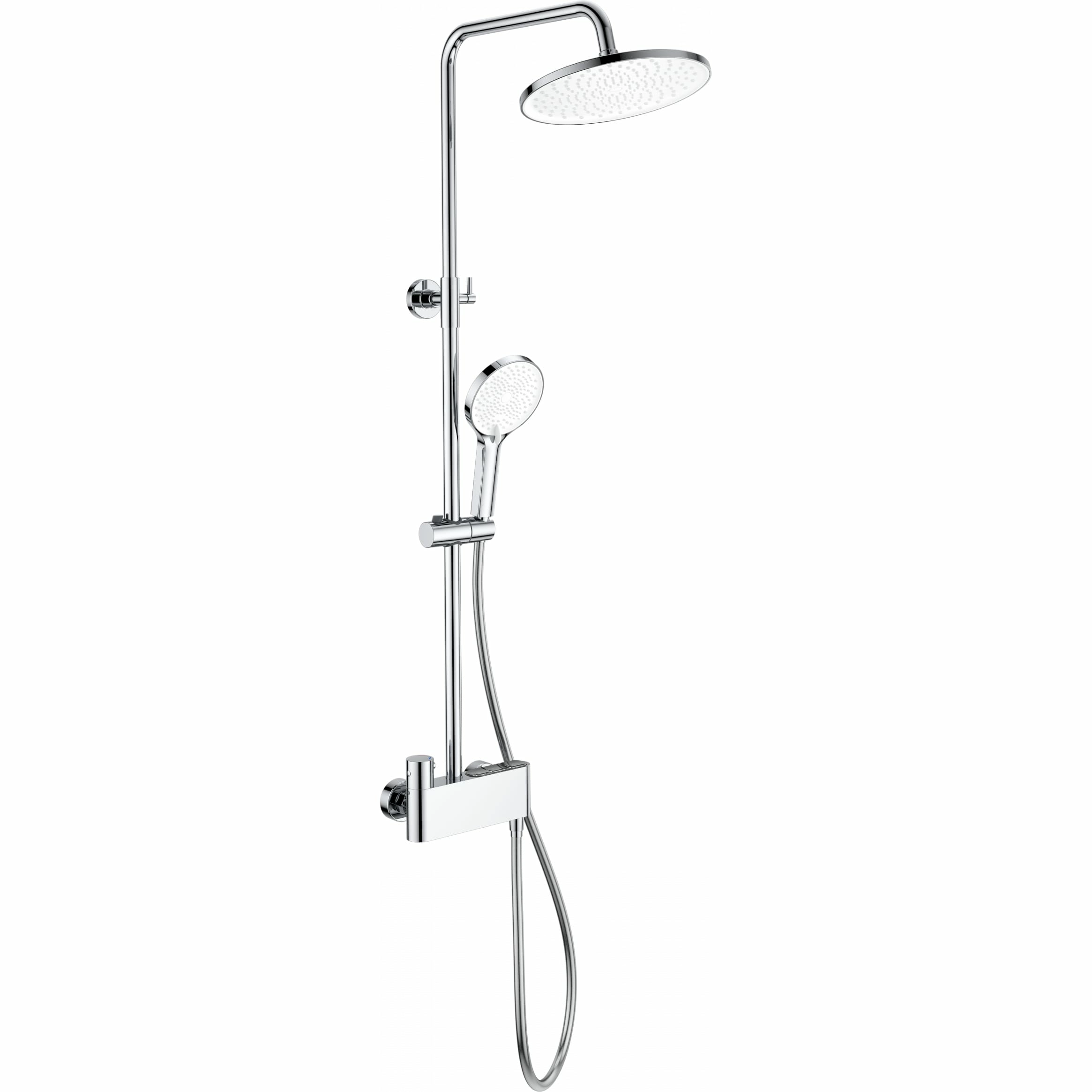Душевая система с термостатом Wonzon & Woghand хром, WW-B3110-CR