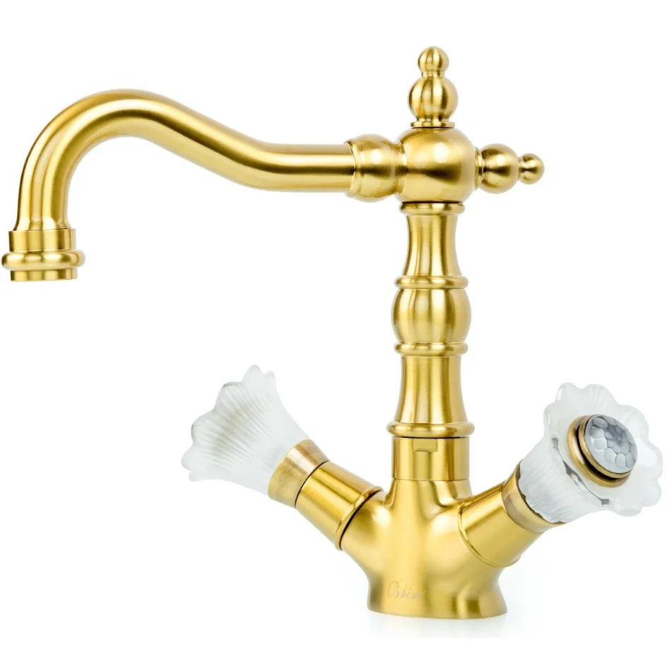 Смеситель для умывальника Boheme Camelia Bronze, 312