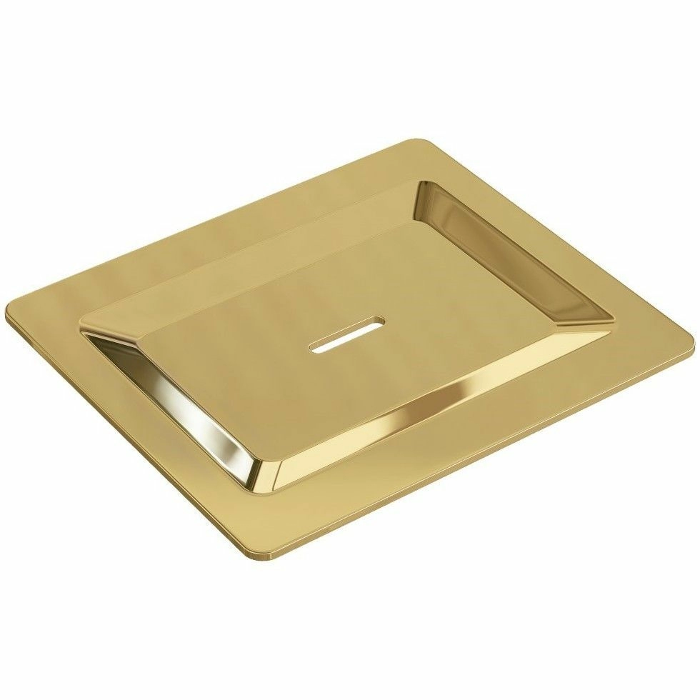 Мыльница для полки Boheme Uno Gold, 10966-G-SOAP