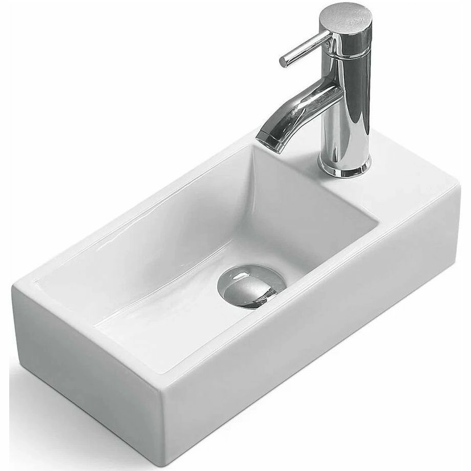 Раковина керамическая Santiline 40.5x20.5, SL-2009L