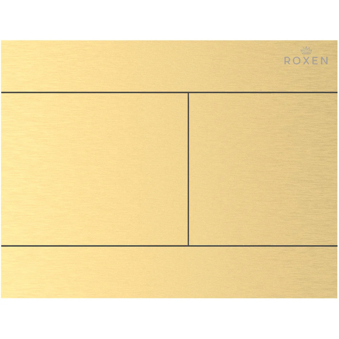 Кнопка для инсталляции Roxen Velar брашированное золото, 420300GB