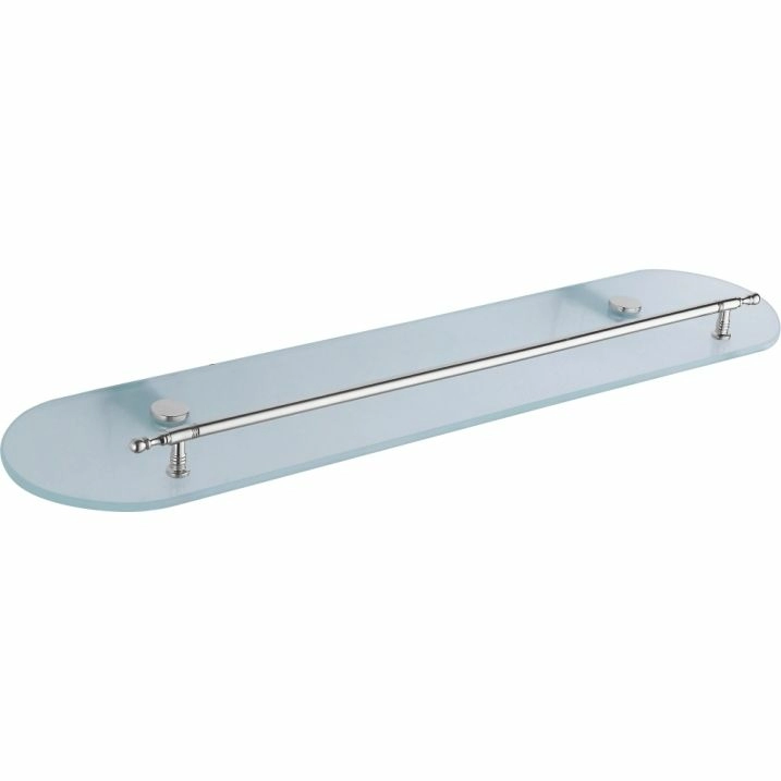 Полка с ограничителем одинарная 52x12 см (зеленый) Ledeme L30107P