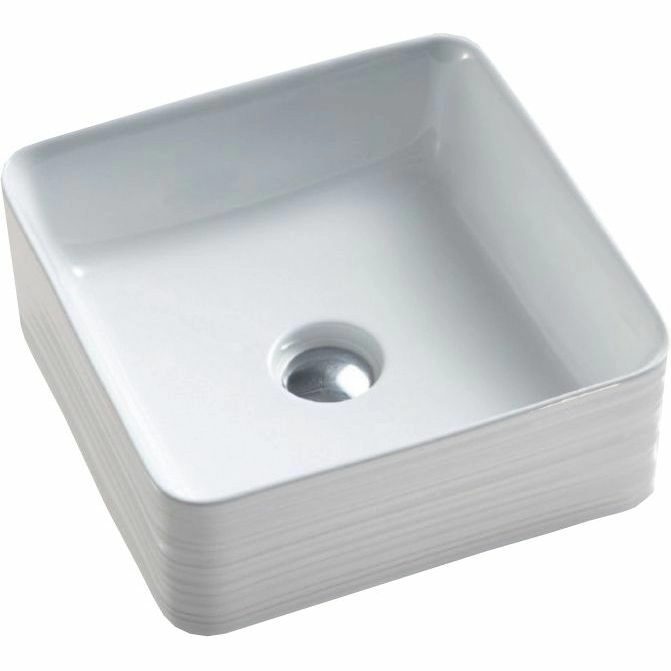 Раковина керамическая накладная Belbagno 39.5x39.5, BB1421